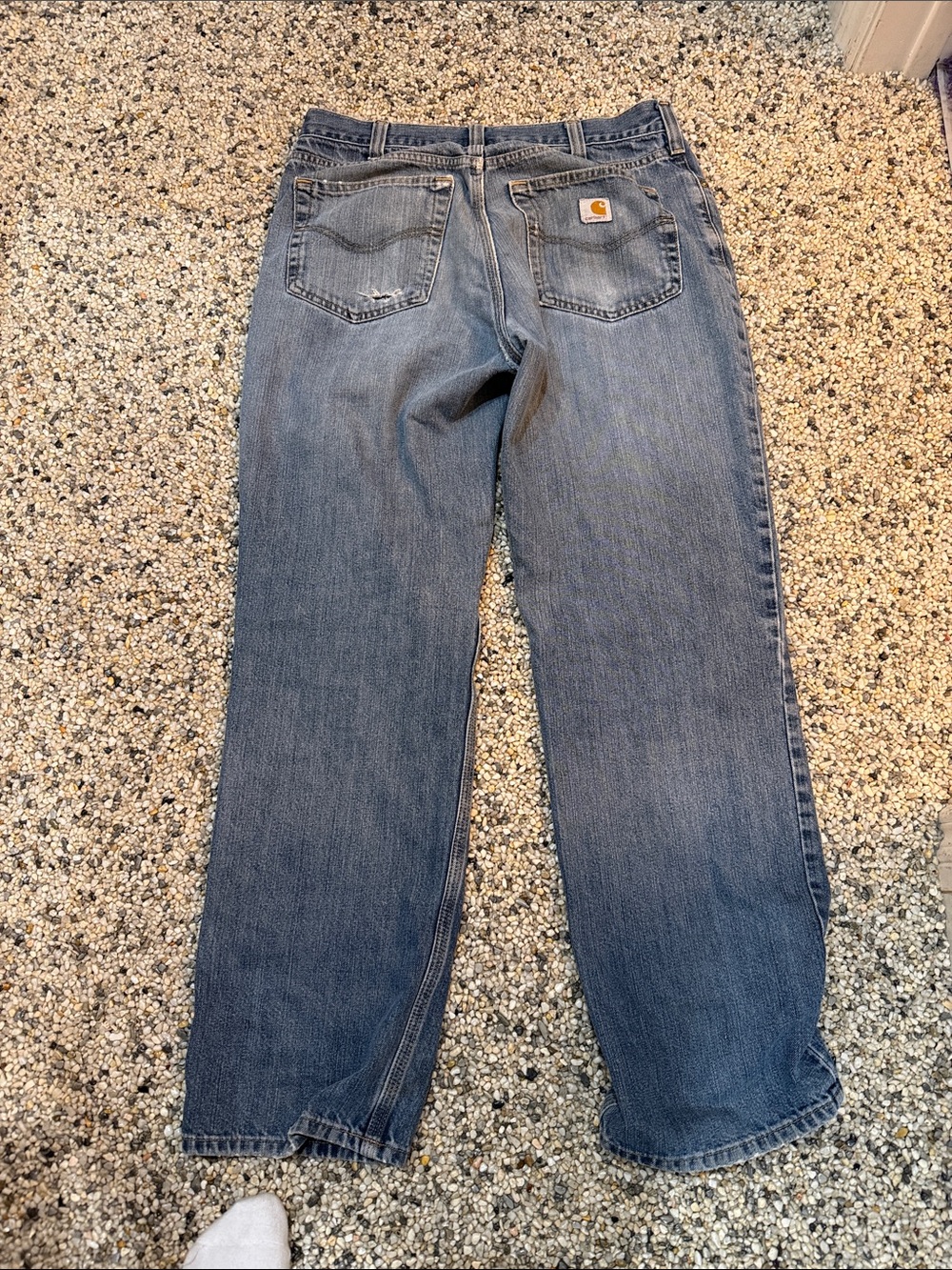 Carhartt Men's Relaxed Fit Denim Jeans - Faded Blue